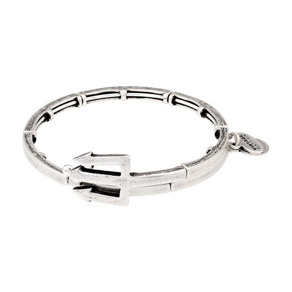 🆕🔱 Trident Wrap Bracelet - Alex and Ani - Silver - NEW - Picture 5 of 5